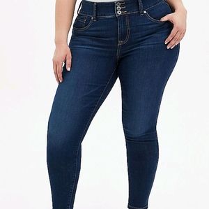 Torrid Skinny Dark Wash Jean